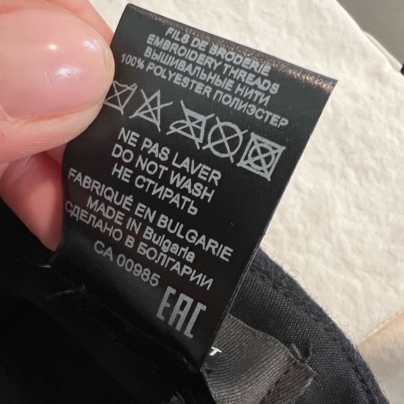 BRAND NEW WITH TAGS Isabel Marant Tyron Logo Wooly Felted Baseball Cap Black - Picture 9 of 13